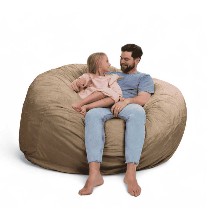 Ultimate Sack 6000 (6 ft.): Giant Family Bean Bag Chair