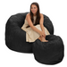 Ultimate Sack 4000 (4 ft.) Bean Bag Chair with Footstool (Bundle)