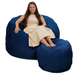 Ultimate Sack 4000 (4 ft.) Bean Bag Chair with Footstool (Bundle)