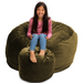 Ultimate Sack 4000 (4 ft.) Bean Bag Chair with Footstool (Bundle)