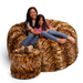 Ultimate Sack 5000 (5 ft.) Bean Bag Chair with Footstool (Bundle)