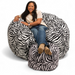 Ultimate Sack 5000 (5 ft.) Bean Bag Chair with Footstool (Bundle)