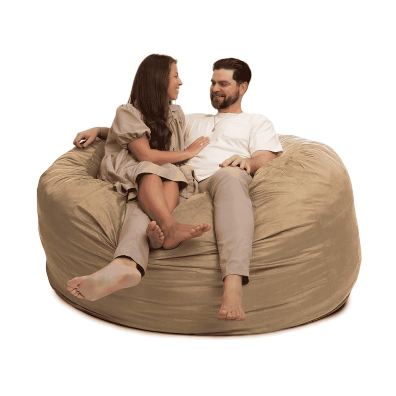 Ultimate Sack 6000 (6 ft.): Giant Family Bean Bag Chair