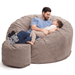 Ultimate Sack 6000 (6 ft.) Bean Bag Chair with Footstool (Bundle)