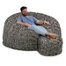 Ultimate Sack 6000 (6 ft.) Bean Bag Chair with Footstool (Bundle)