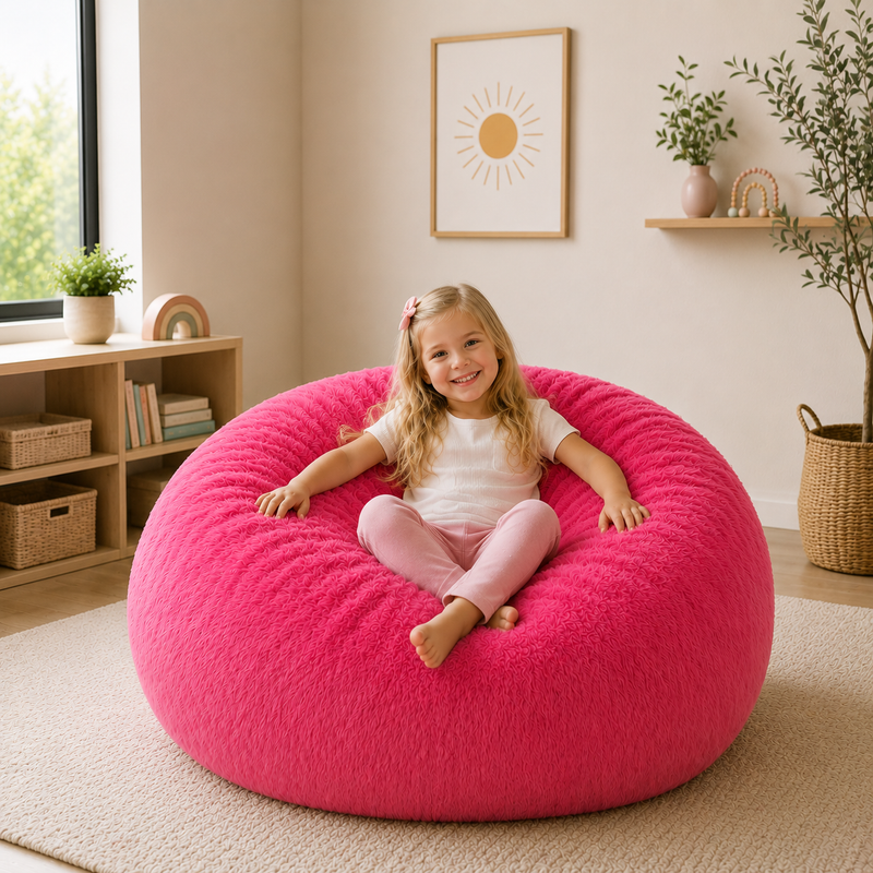 Ultimate Sack | 3 ft Bean Bag Chair | Non-Removable Cover