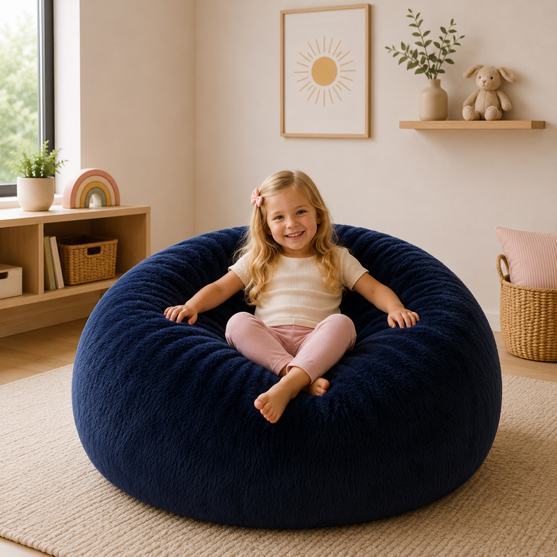 Ultimate Sack | 3 ft Bean Bag Chair | Non-Removable Cover