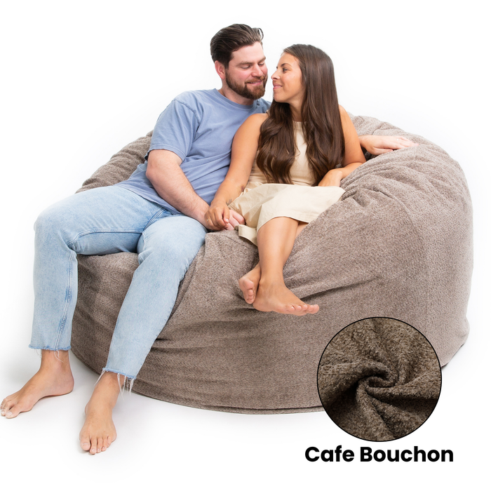 Ultimate Sack 6000: Giant Bean Bag Chair - Fabric: Bouchon