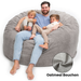 Ultimate Sack 6000: Giant Bean Bag Chair - Fabric: Bouchon