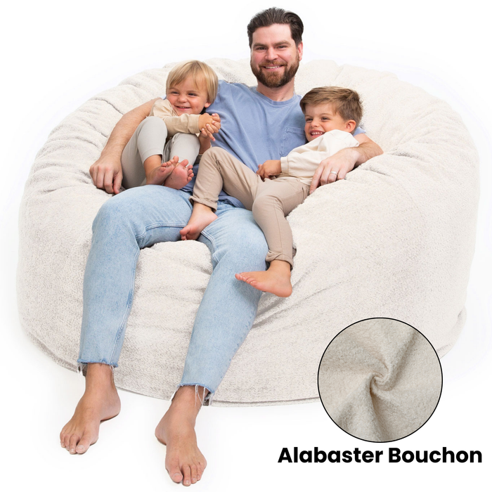 Ultimate Sack 6000: Giant Bean Bag Chair - Fabric: Bouchon