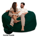 Ultimate Sack 6000 Giant Bean Bag Chair - Fabric: Mia Velvet