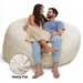 Ultimate Sack 6000: Giant Bean Bag Chair - Fabric: Ultra Fur