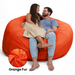 Ultimate Sack 6000: Giant Bean Bag Chair - Fabric: Ultra Fur