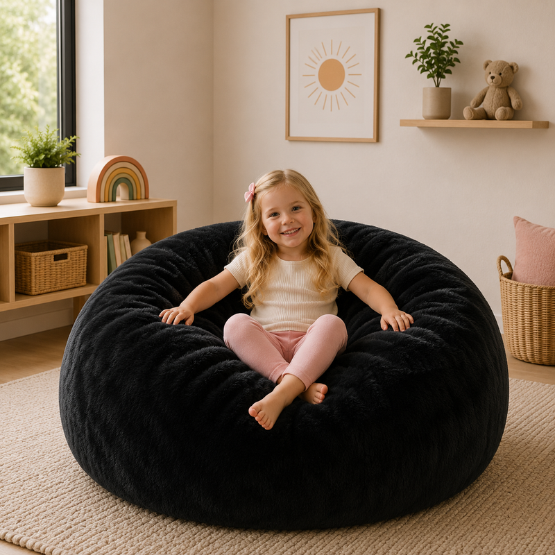 Ultimate Sack | 3 ft Bean Bag Chair | Non-Removable Cover
