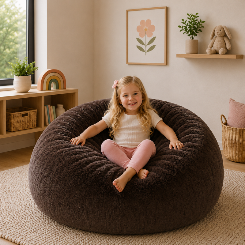 Ultimate Sack | 3 ft Bean Bag Chair | Non-Removable Cover