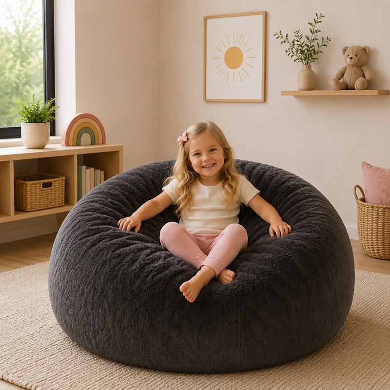 Ultimate Sack | 3 ft Bean Bag Chair | Non-Removable Cover