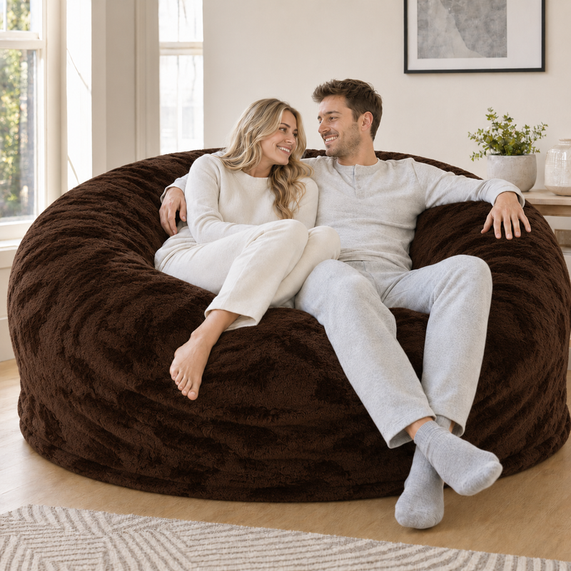 Ultimate Sack | 6 ft Bean Bag Chair | Non-Removable Cover