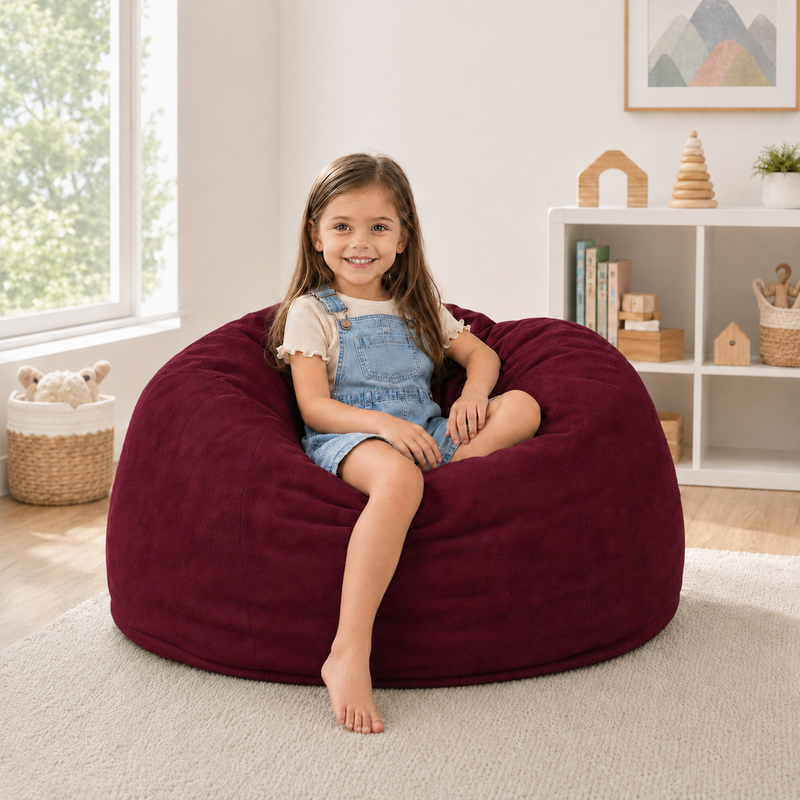 Ultimate Sack | 3 ft Bean Bag Chair | Non-Removable Cover