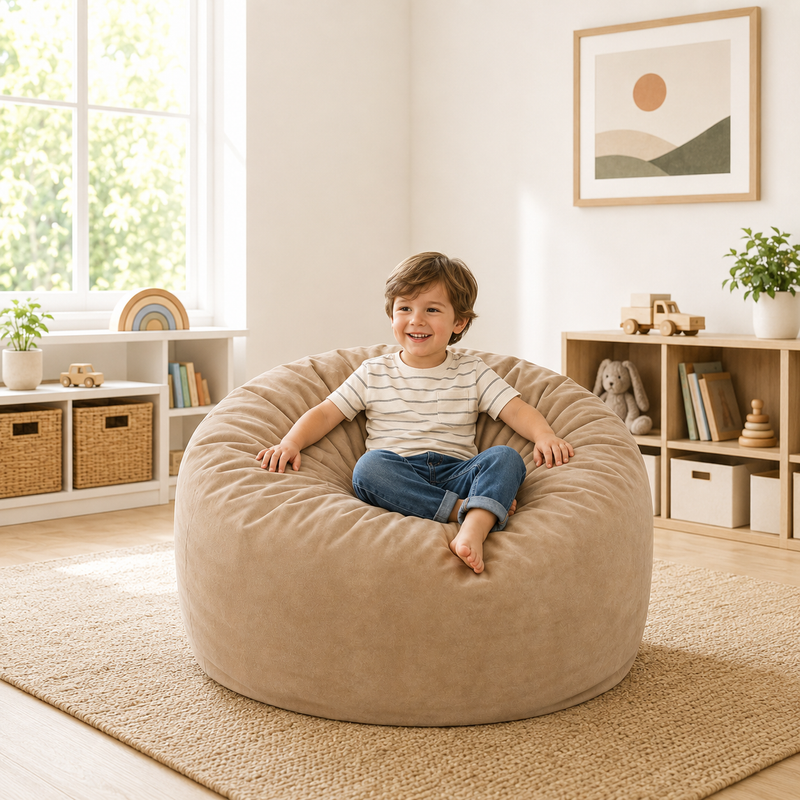 Ultimate Sack | 3 ft Bean Bag Chair | Non-Removable Cover
