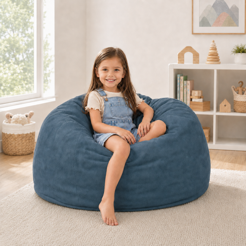 Ultimate Sack | 3 ft Bean Bag Chair | Non-Removable Cover