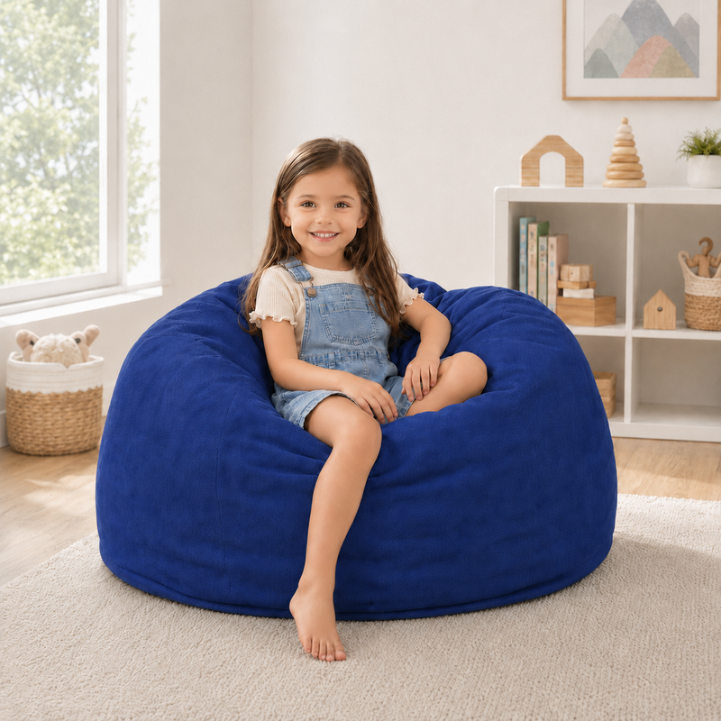 Ultimate Sack | 3 ft Bean Bag Chair | Non-Removable Cover