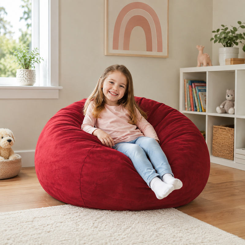 Ultimate Sack | 3 ft Bean Bag Chair | Non-Removable Cover