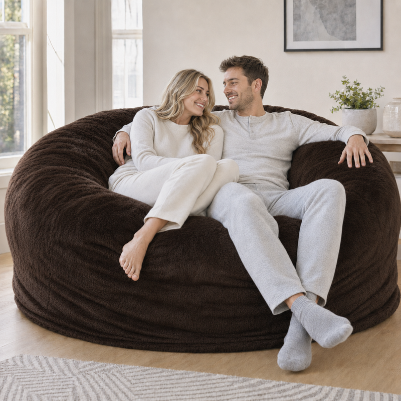Ultimate Sack | 6 ft Bean Bag Chair | Non-Removable Cover