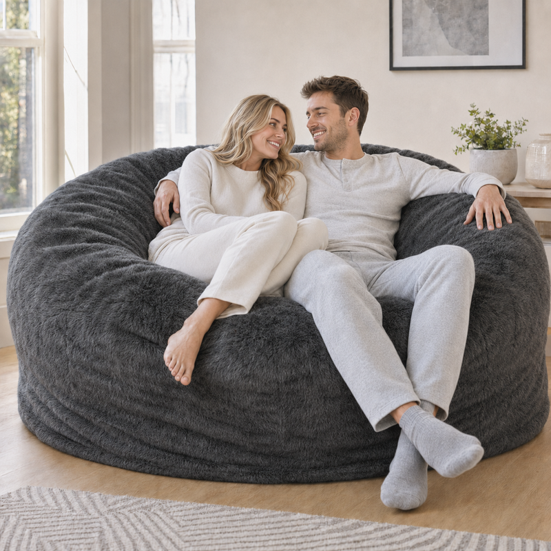 Ultimate Sack | 6 ft Bean Bag Chair | Non-Removable Cover