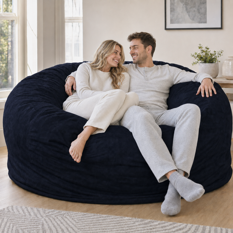 Ultimate Sack | 6 ft Bean Bag Chair | Non-Removable Cover