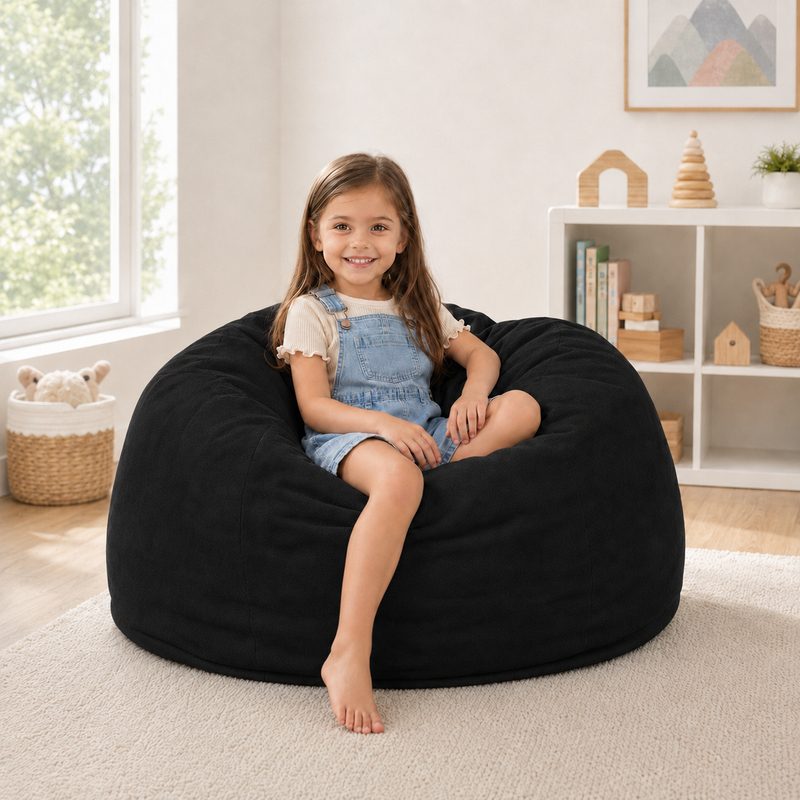 Ultimate Sack | 3 ft Bean Bag Chair | Non-Removable Cover