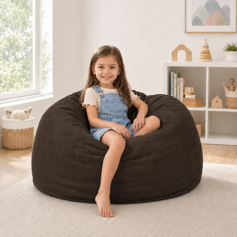 Ultimate Sack | 3 ft Bean Bag Chair | Non-Removable Cover