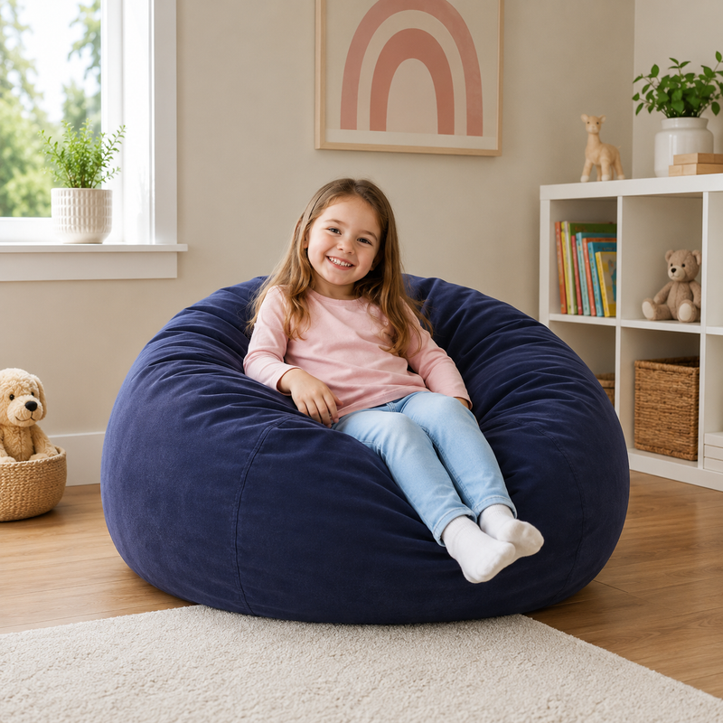 Ultimate Sack | 3 ft Bean Bag Chair | Non-Removable Cover