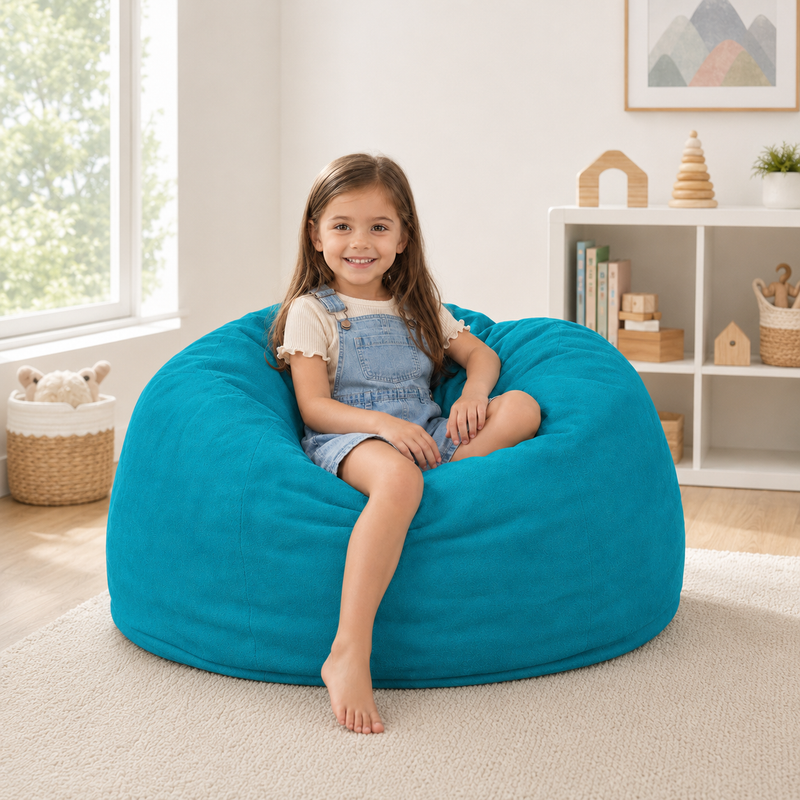 Ultimate Sack | 3 ft Bean Bag Chair | Non-Removable Cover
