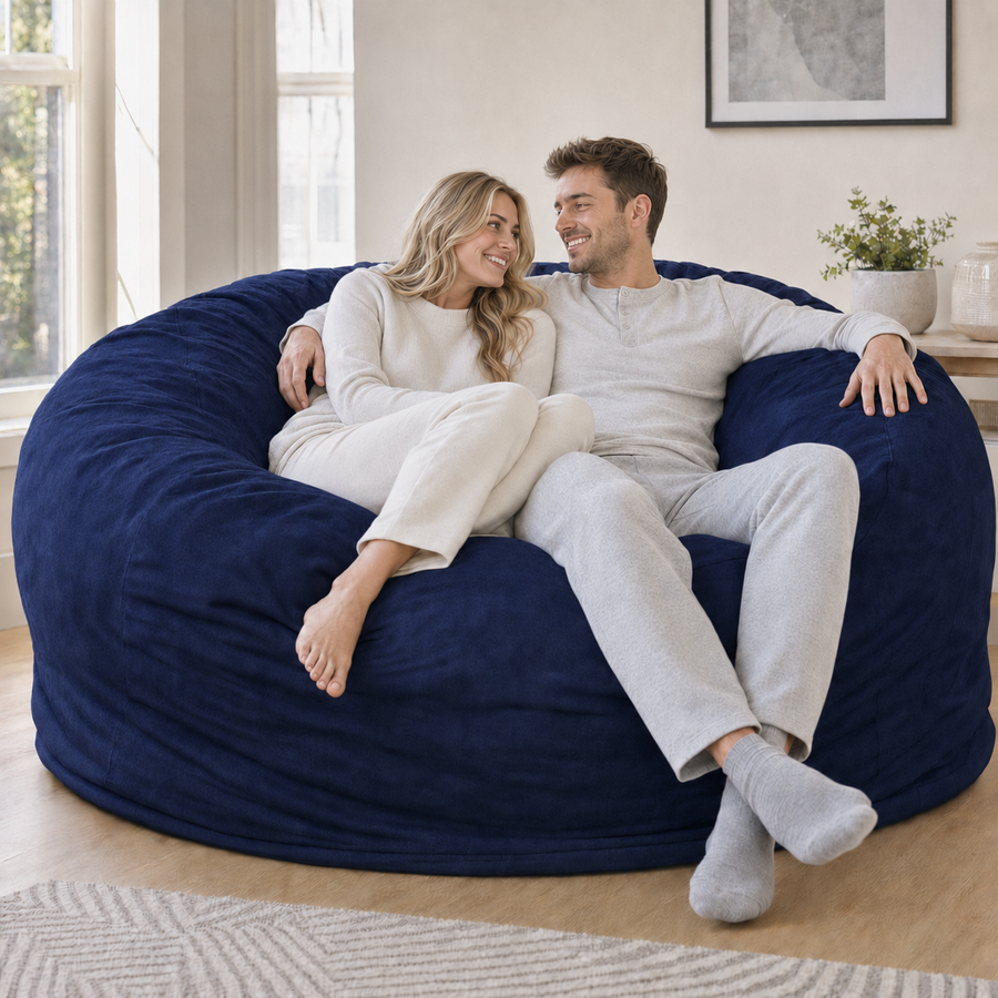 Ultimate Sack | 6 ft Bean Bag Chair | Non-Removable Cover