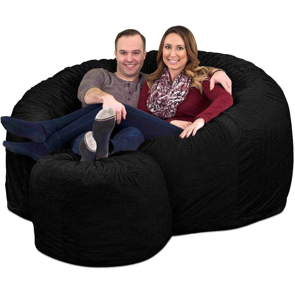 6 Foot Bean Bag Chair Bundle for Sale Ultimate Sack